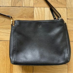 Love & Sons "The Pearl" black crossbody purse bag